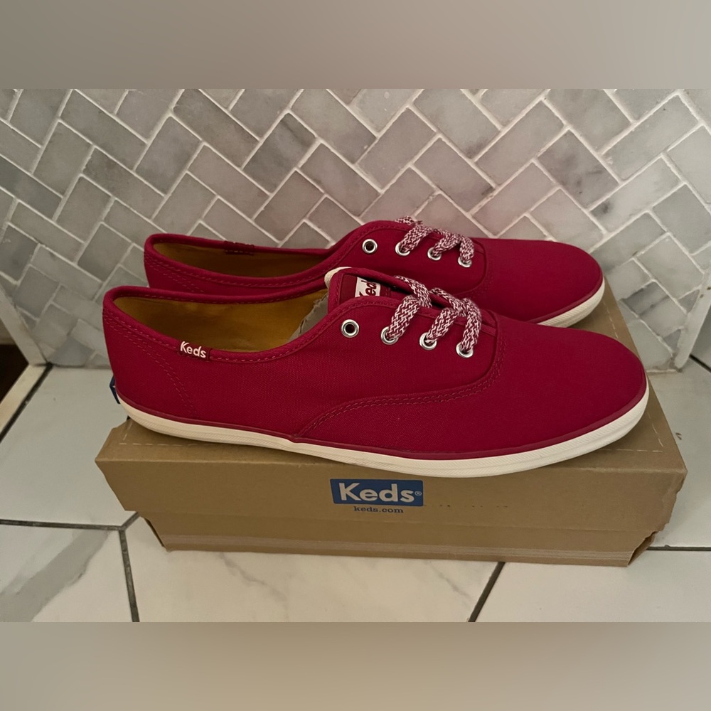 Keds Cherry Red Sneakers